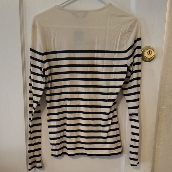 NWT Ralph Lauren | Floral Striped Blouse - Picture 5 of 5